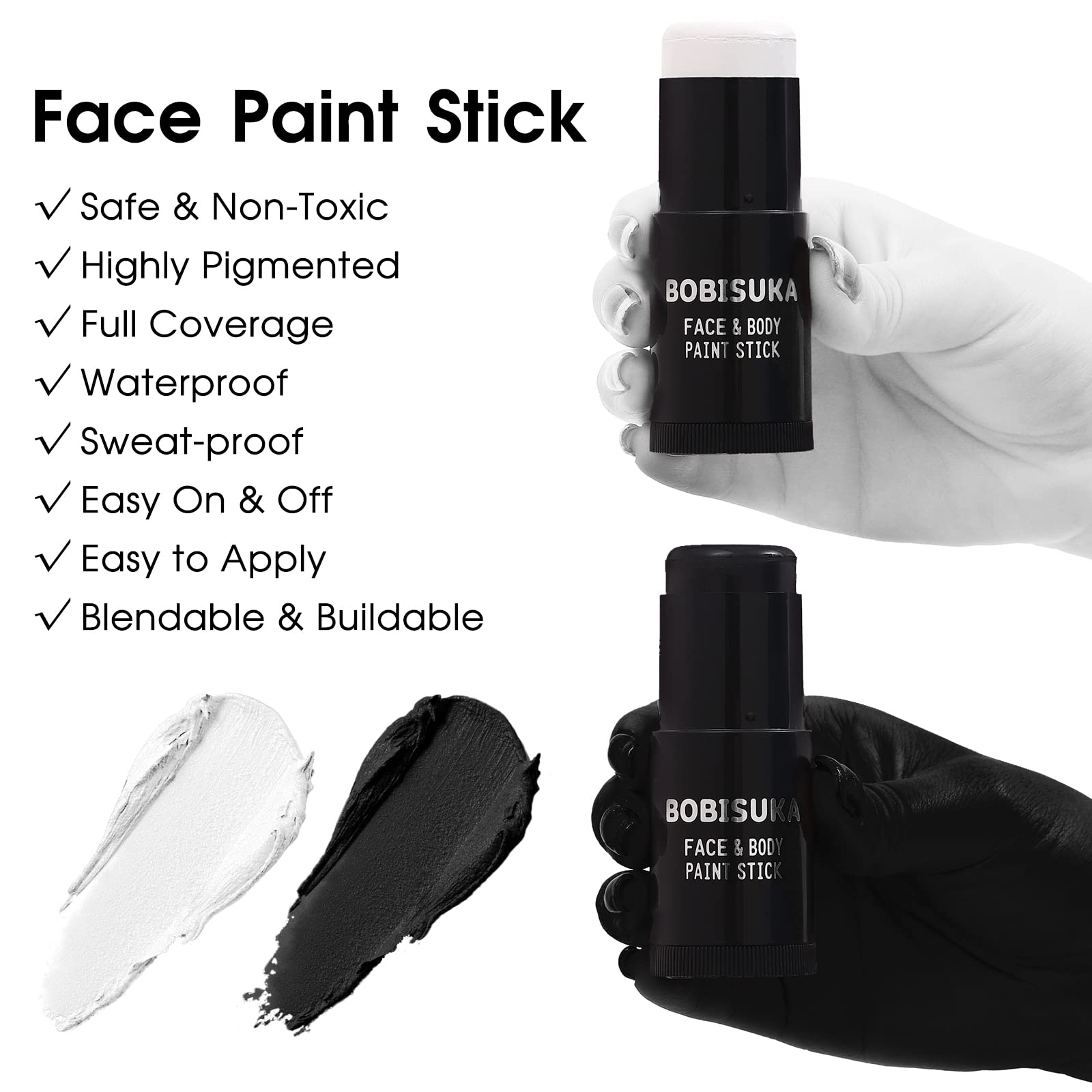 BOBISUKA poudre transparente matte fixe le look avec une finition nette.