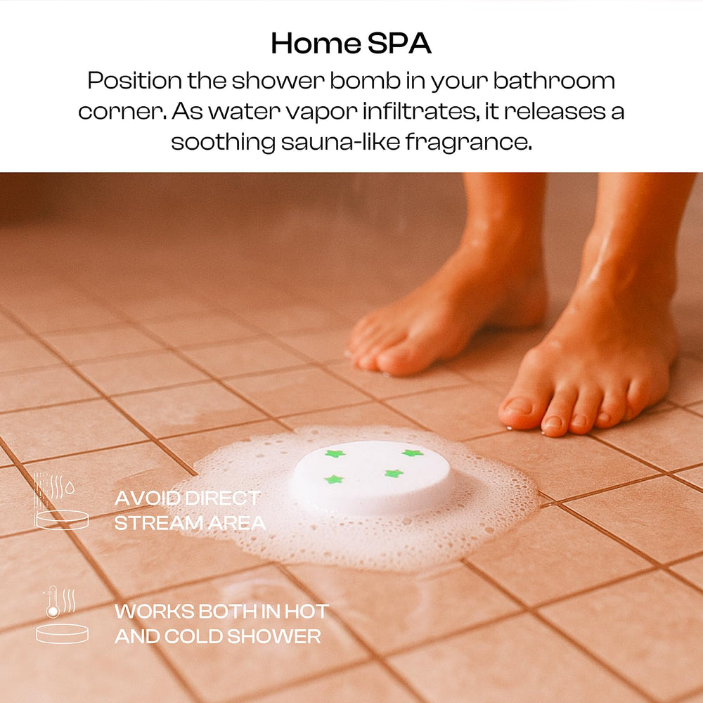 BoboSweeTree menthe: bombe douche pour une fraîcheur revitalisante en douche.