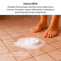 BoboSweeTree menthe: bombe douche pour une fraîcheur revitalisante en douche.