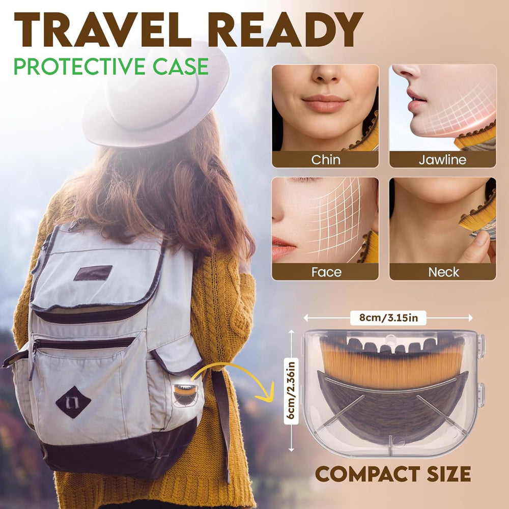 BoBoWalk – Ensemble deux pièces pour usage facial et corporel en voyage.