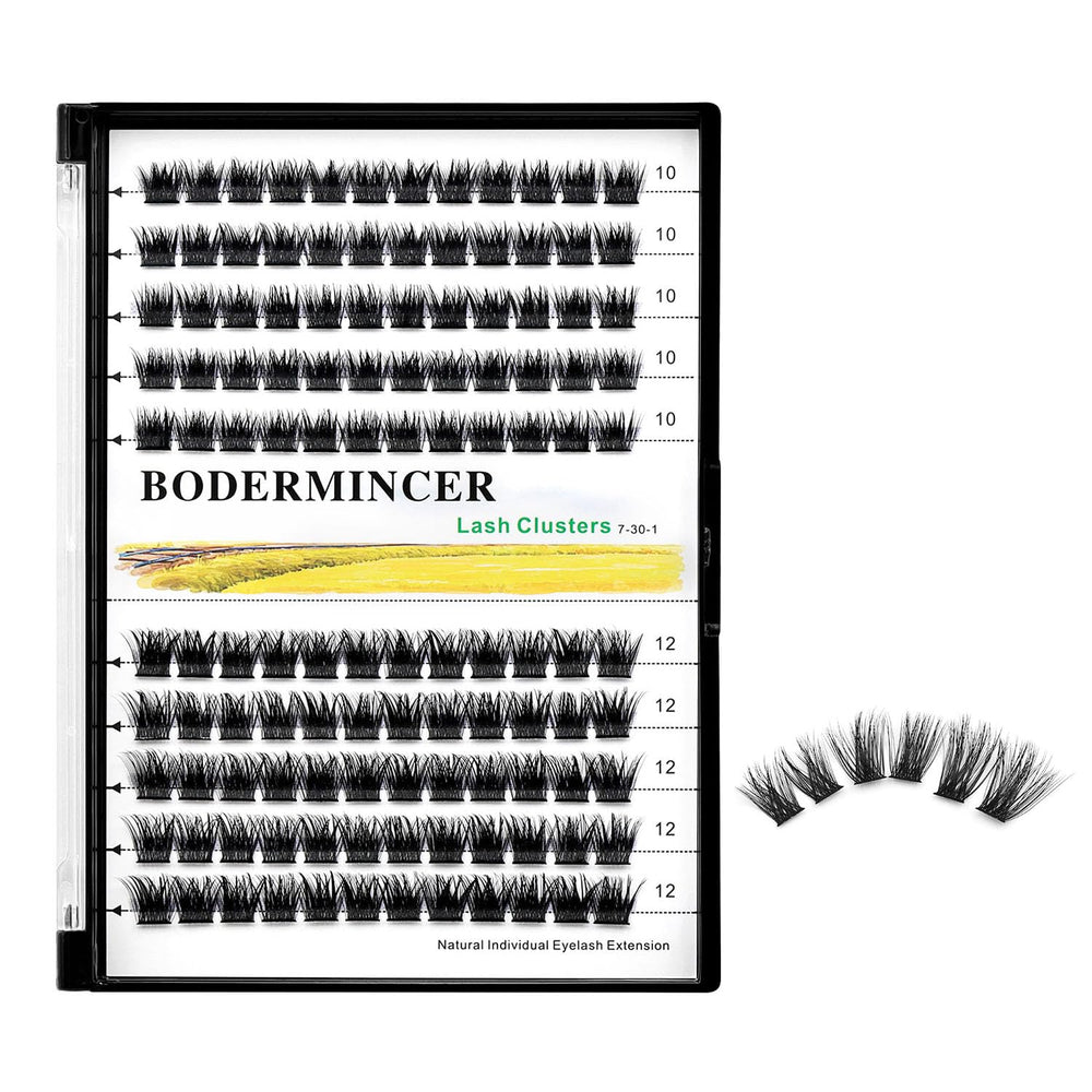 Bodermincer amas cils 14mm-16mm: longueur mixte pour un regard profond