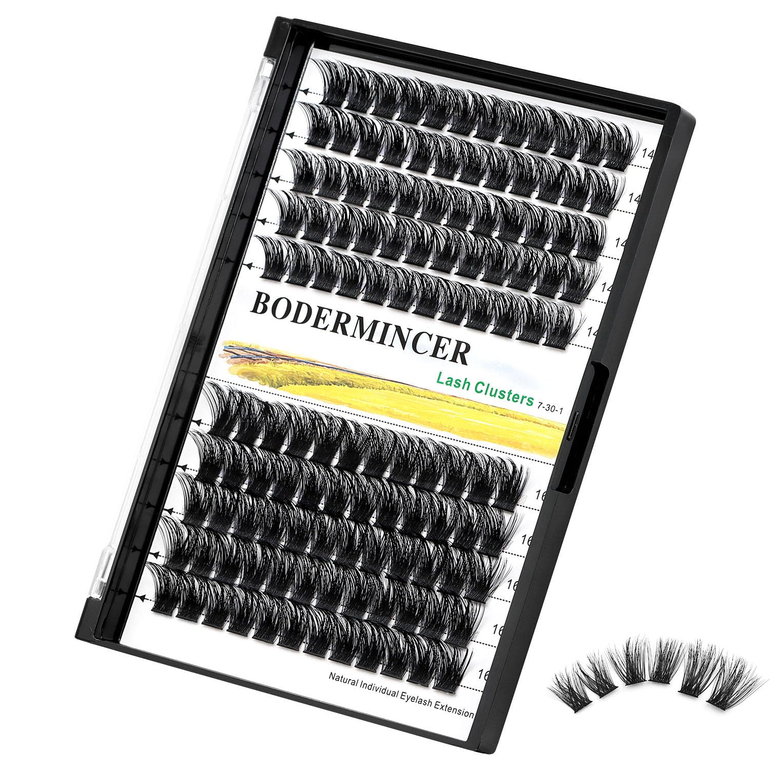 Bodermincer application cils naturels pour un regard harmonieux.