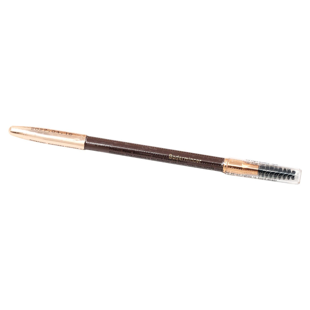 Étui portable Bodermincer pour crayon sourcils, pratique en voyage.