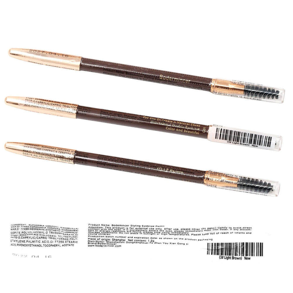 Sourcils Bodermincer gris, contour discret et naturel.