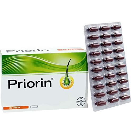 Bodi Priorin – étiquette produit, détail des ingrédients clés pour les cheveux.