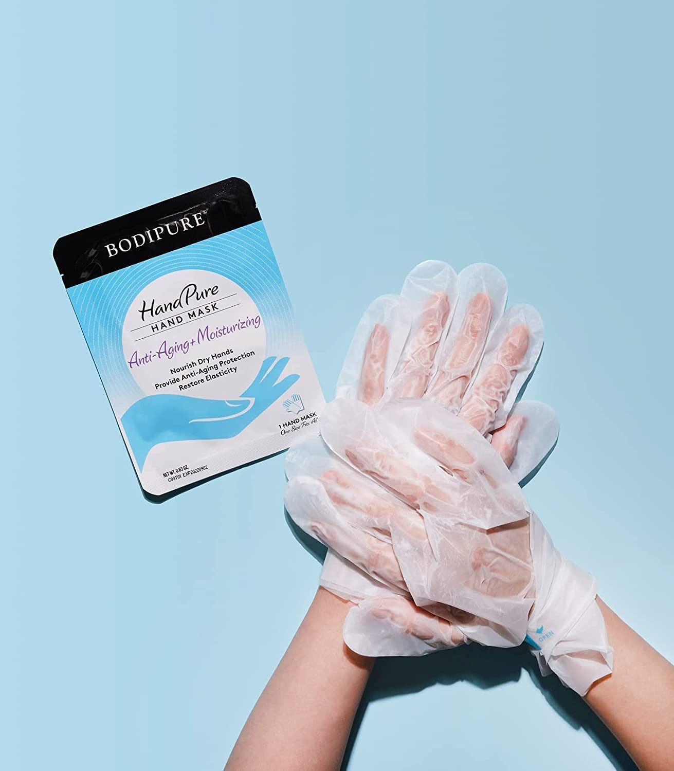 Bodipure HandPure – sans parabènes, formule délicate adaptée à tous les types de peau.