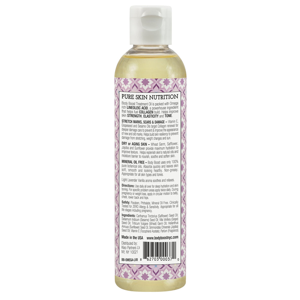 Body Boost ingrédients naturels de l'huile lavande