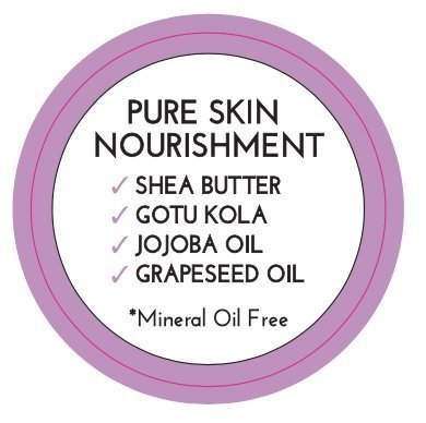 Body Boost Beurre lavande vanille, huiles rosehip pour la peau.