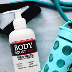 Body Boost Men application-creme-rapide — absorption rapide et non grasse.