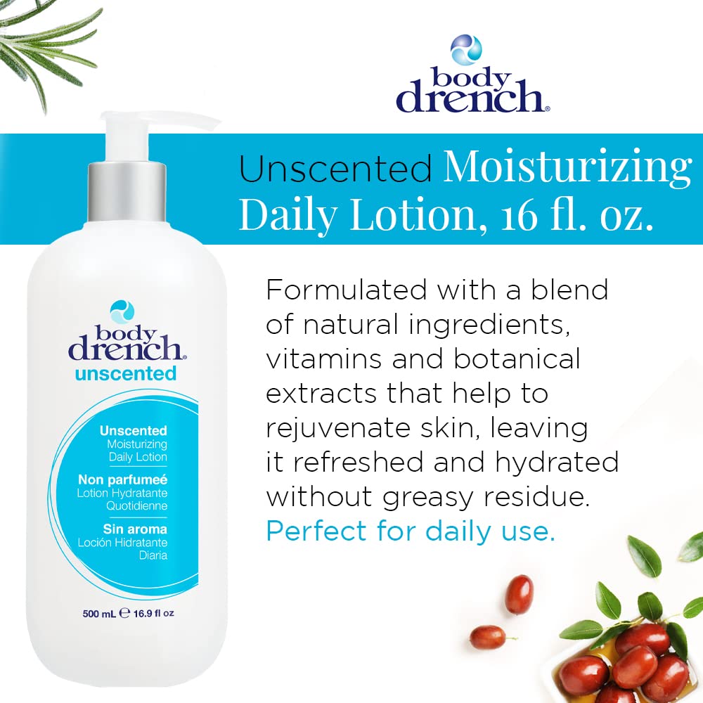 Body Drench Formule Sans Parfum — soin doux quotidien qui aide à prévenir la sécheresse.