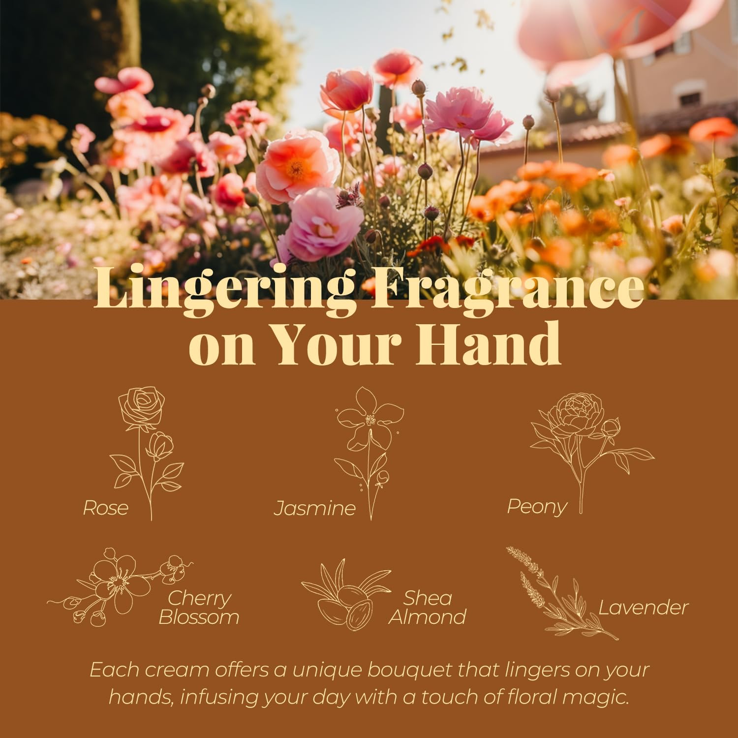BODY & EARTH crème mains rose: hydratation délicate et parfum floral