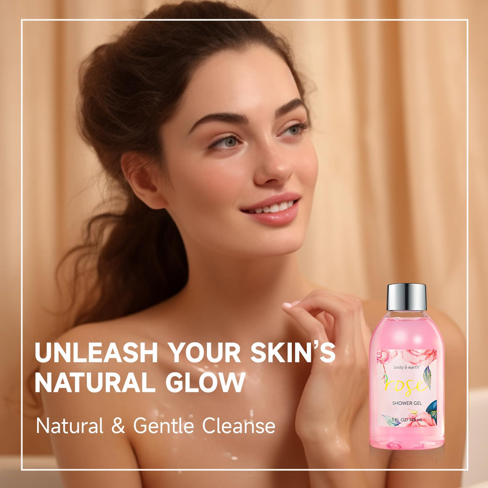 BODY & EARTH huile-essentielle rose, parfum apaisant et ambiance spa.