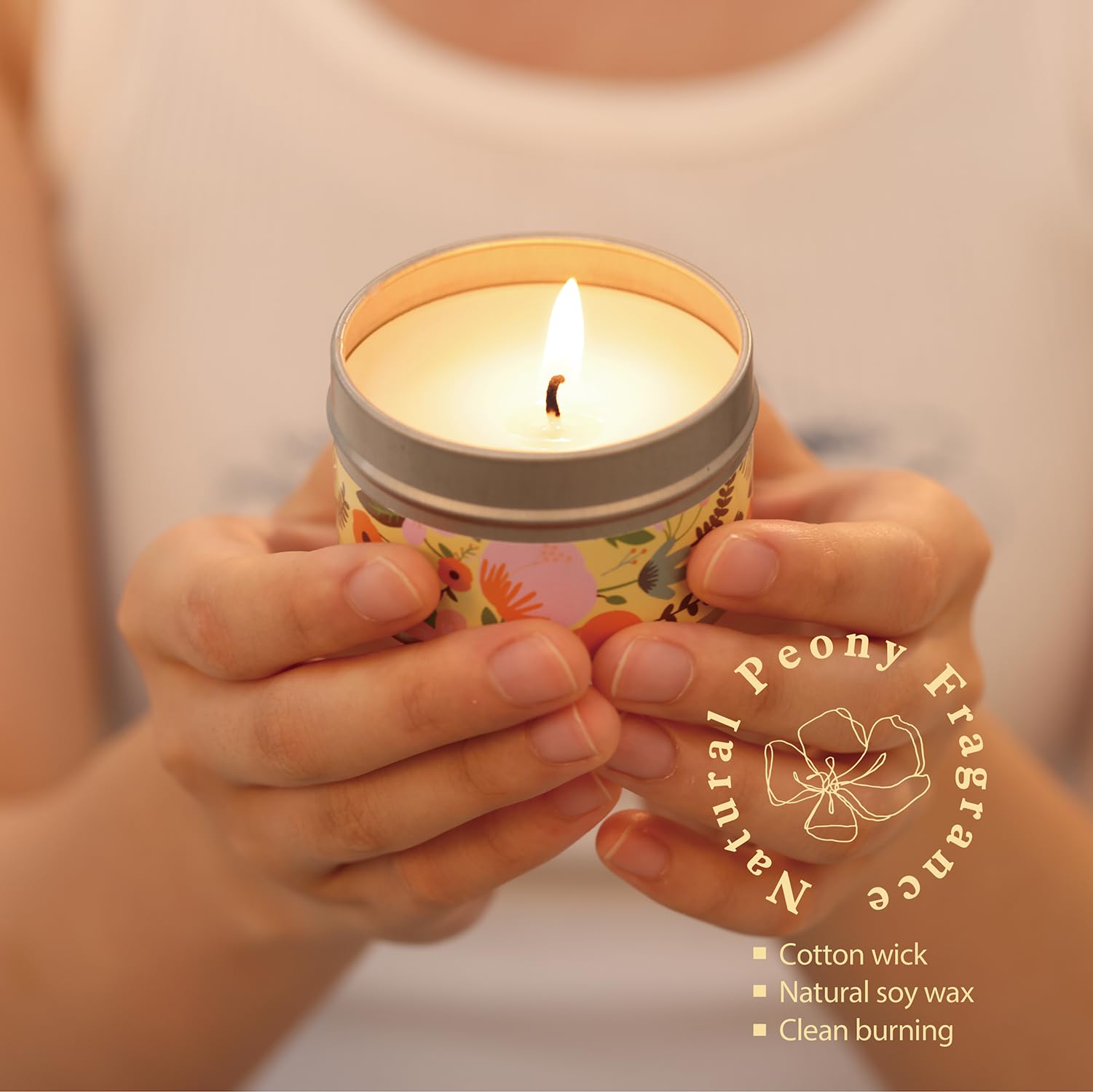 Savon Peony Wish BODY & EARTH # LOVE, parfum floral revitalisant.