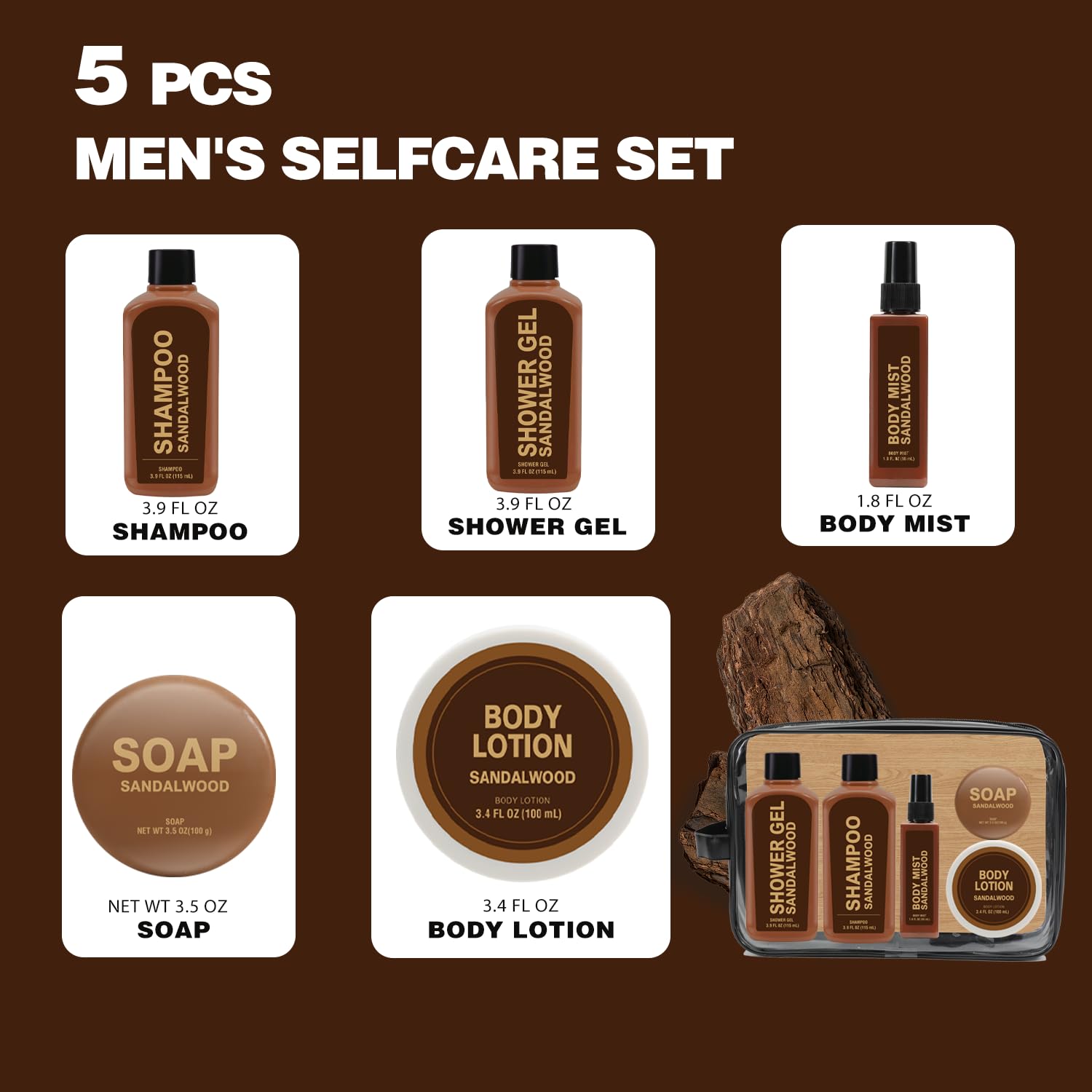 BODY & EARTH – Savon santal bois, nettoyage délicat et peau douce.