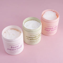 Body Prescriptions gommage corps eau de rose en pot parfum délicat