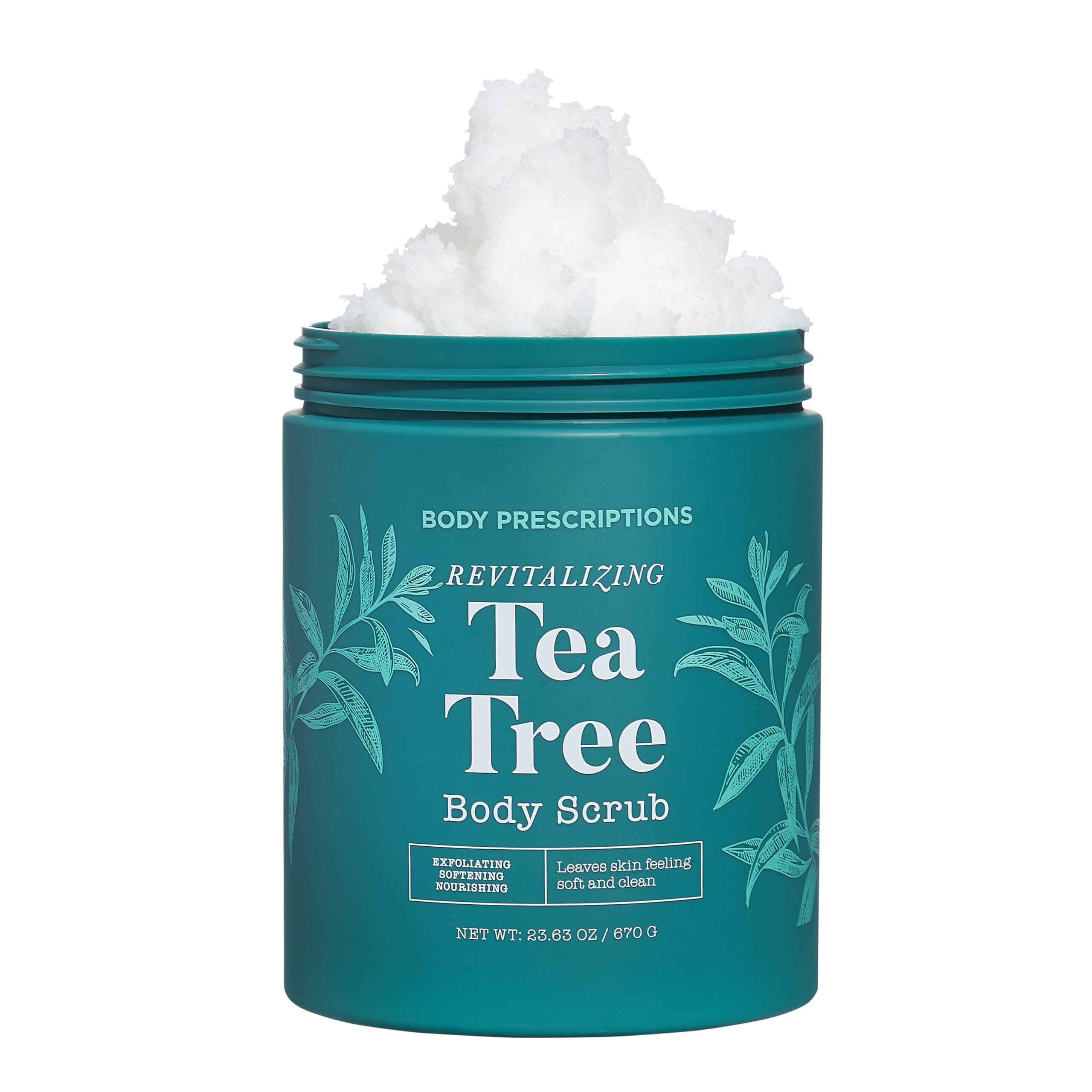 Body Prescriptions gommage pour le corps dans le bocal, peau plus douce et nourrie