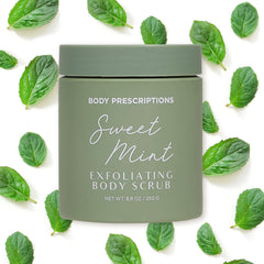 Body Prescriptions gommage coco amande texture crèmeuse: douceur durable après rinçage.