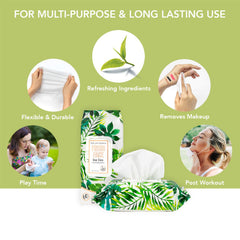 Lingettes Body Prescriptions pour le démaquillage des yeux et mascara.