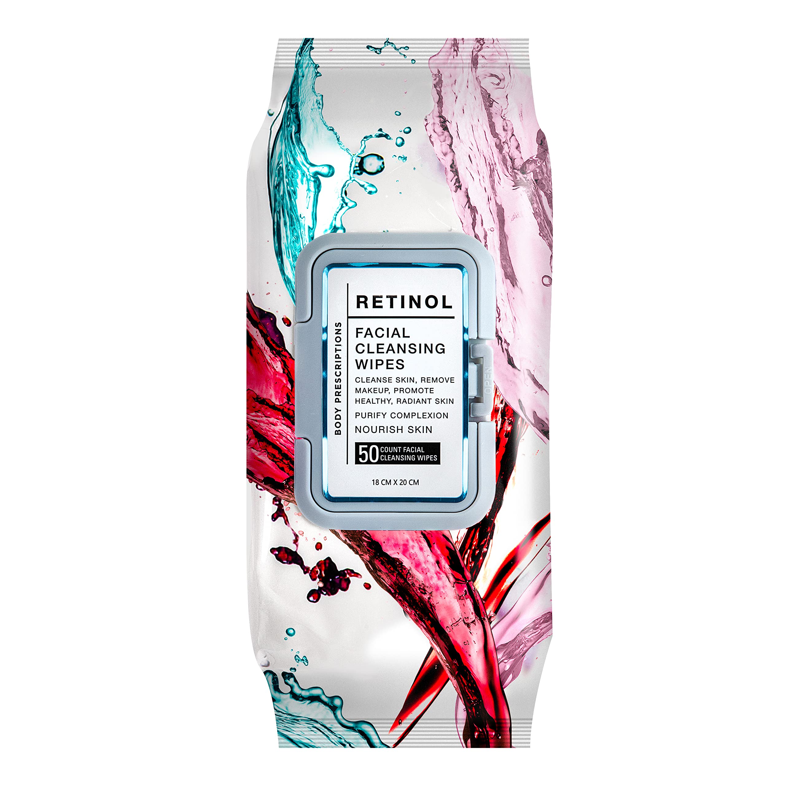 Body Prescriptions lingettes démaquillantes soin quotidien doux pour peau sensible.