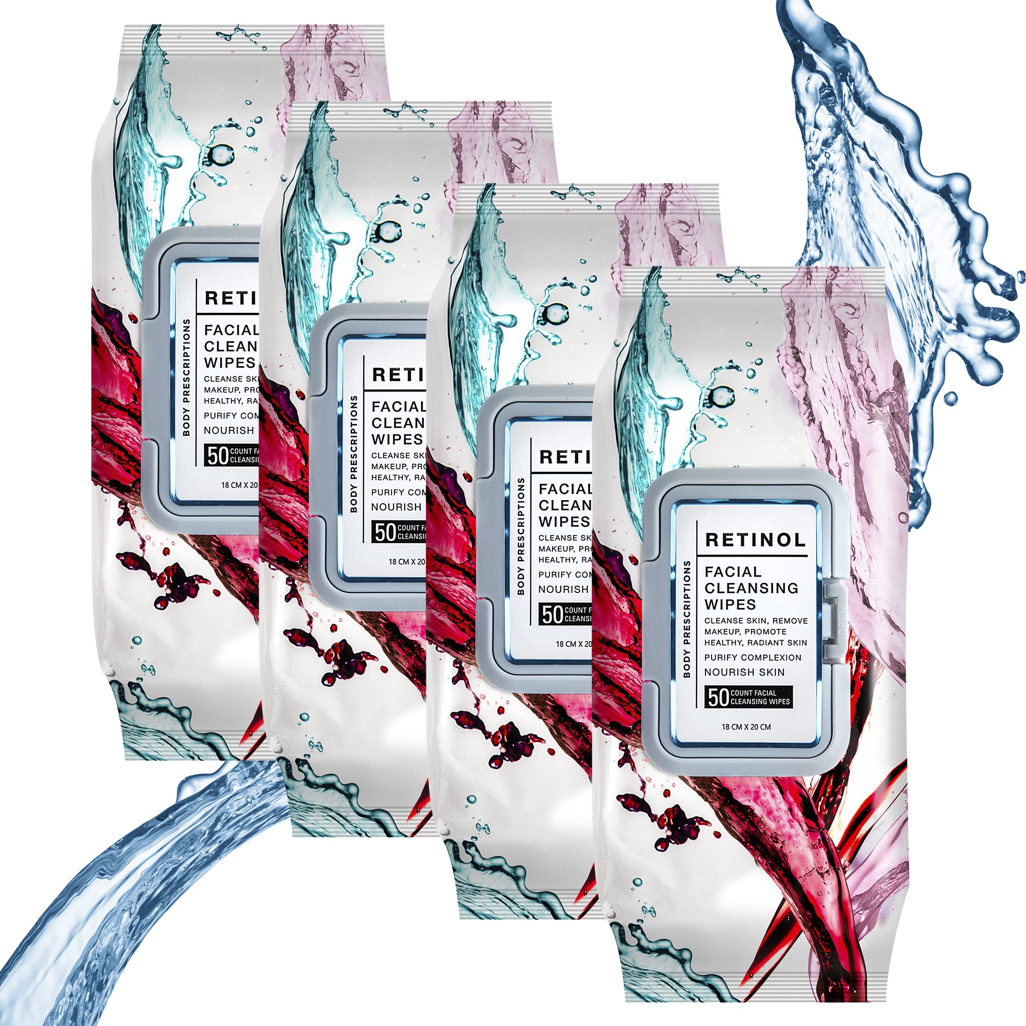 Body Prescriptions lingettes démaquillantes visage: efficacité et douceur pour maquillage tenace.