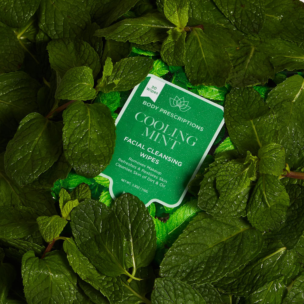 Post-cleansing look with Body Prescriptions wipes leaves skin smooth and hydrated