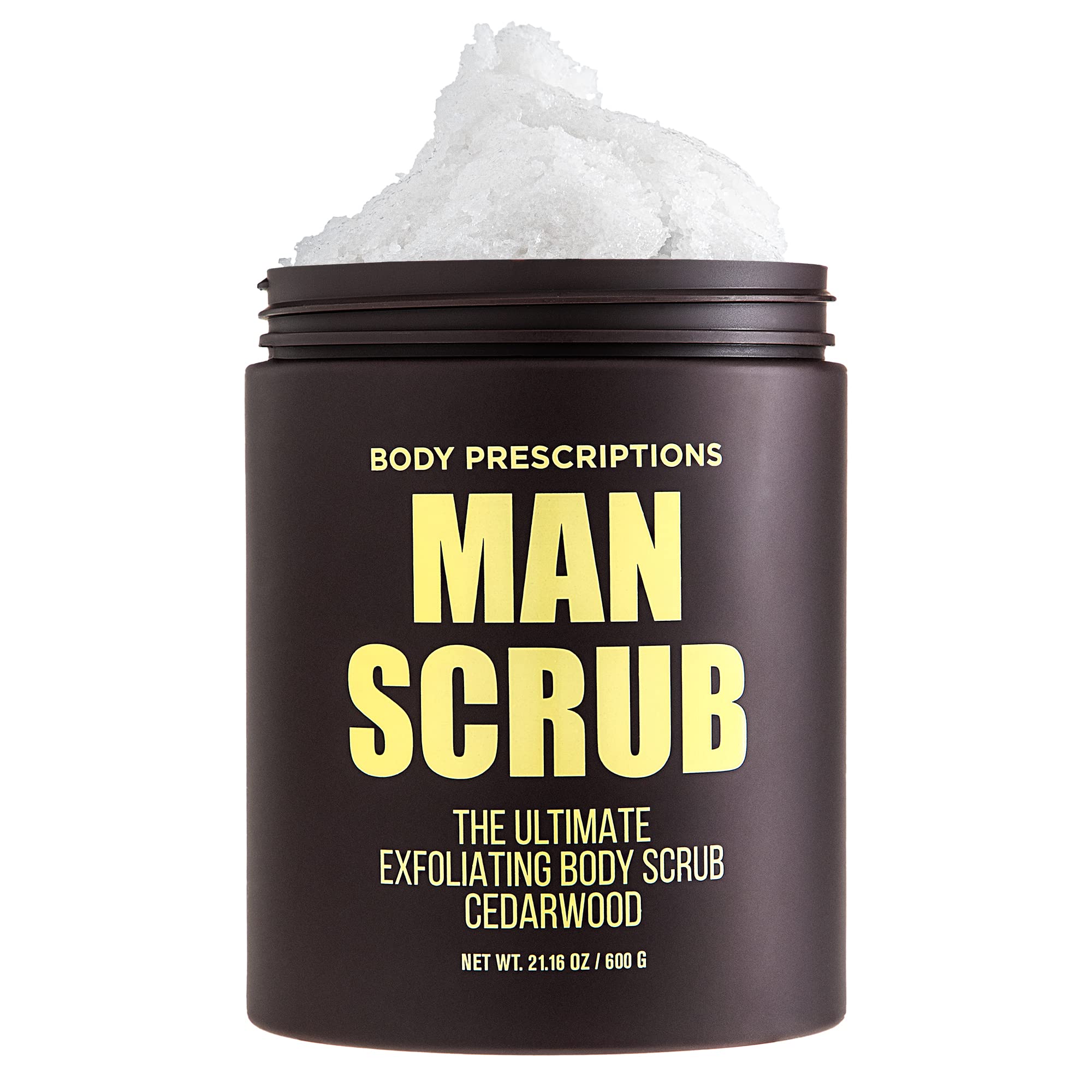 Body Prescriptions gommage pour le corps homme, pot prêt à l'emploi.