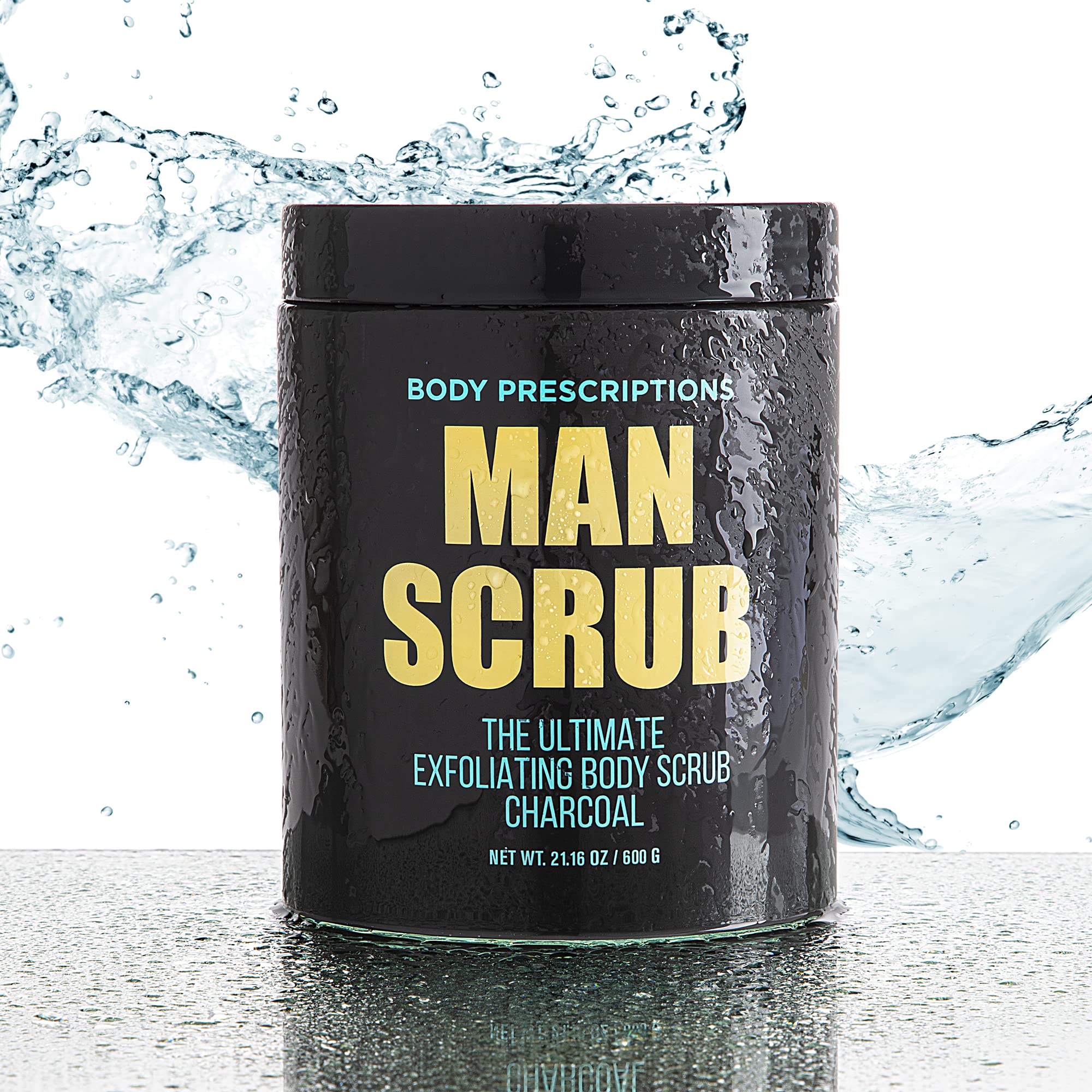 Body Prescriptions Shower time use shows easy cleansing and rinse