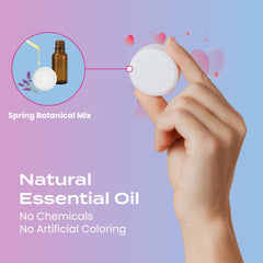 Bloom steamers eucalyptus menthe pour une douche rafraîchissante.