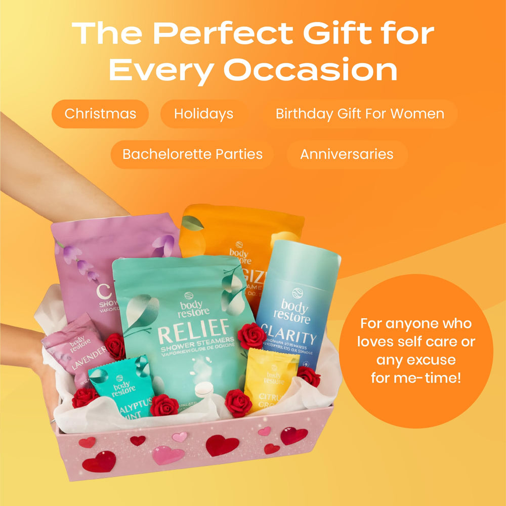 Body Restore : bien-etre-maison avec bombes-douche-aromathérapie-agrumes.