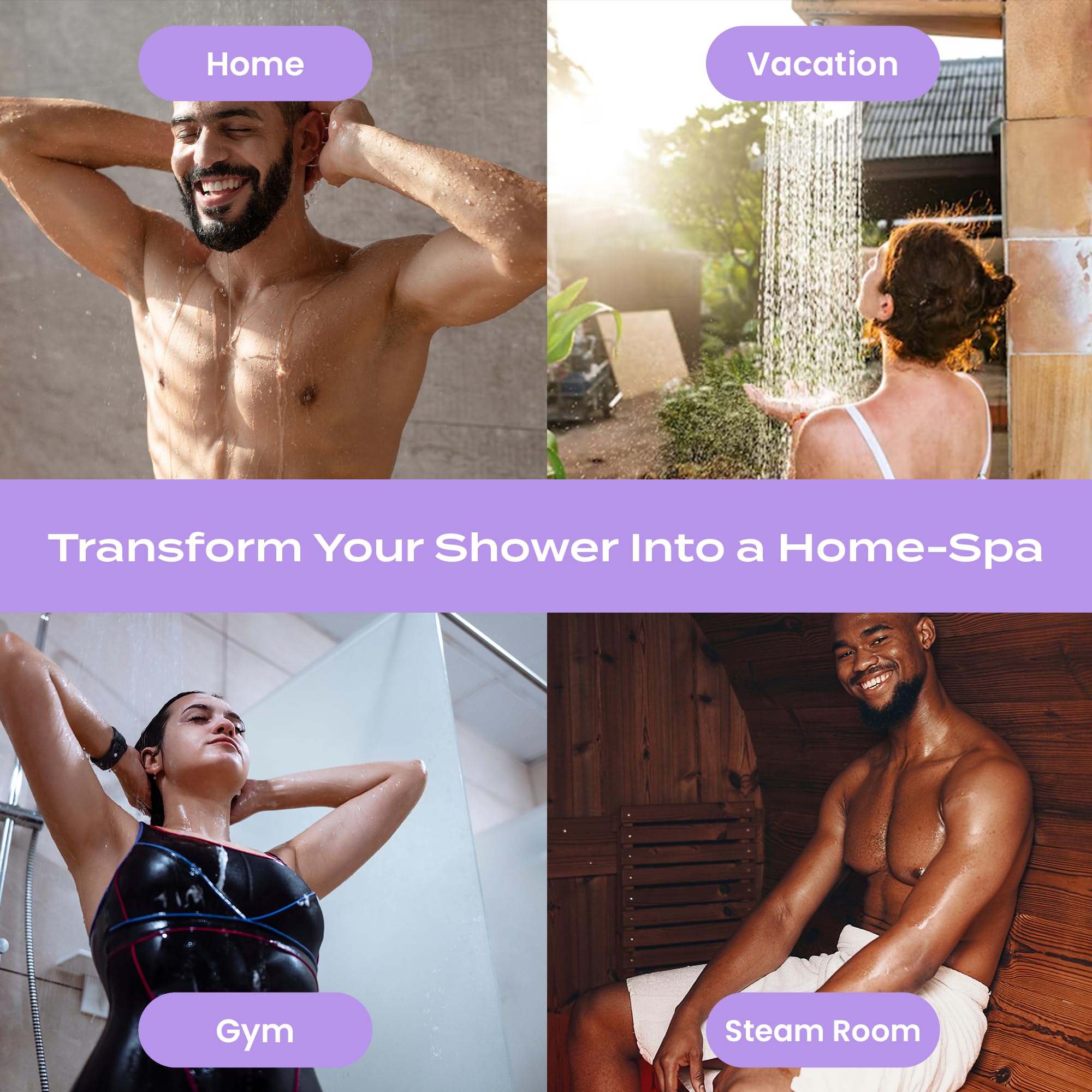 Body Restore emballage cadeau lavande – ambiance et soin de bien‑être.