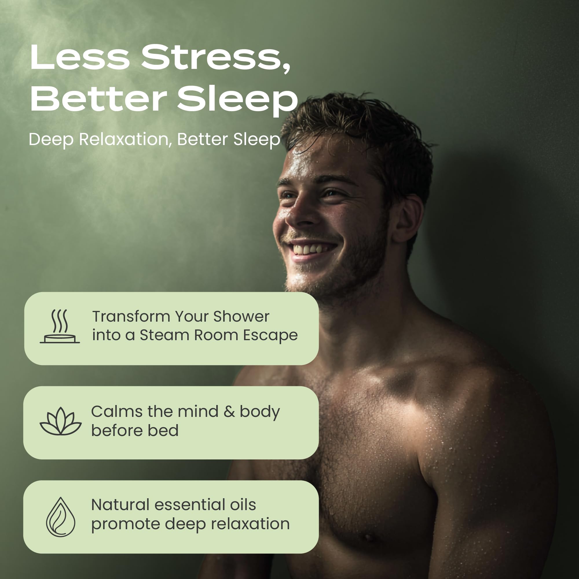 Body Restore emballage-luxe-douche aromathérapie: cadeau présenté avec soin.