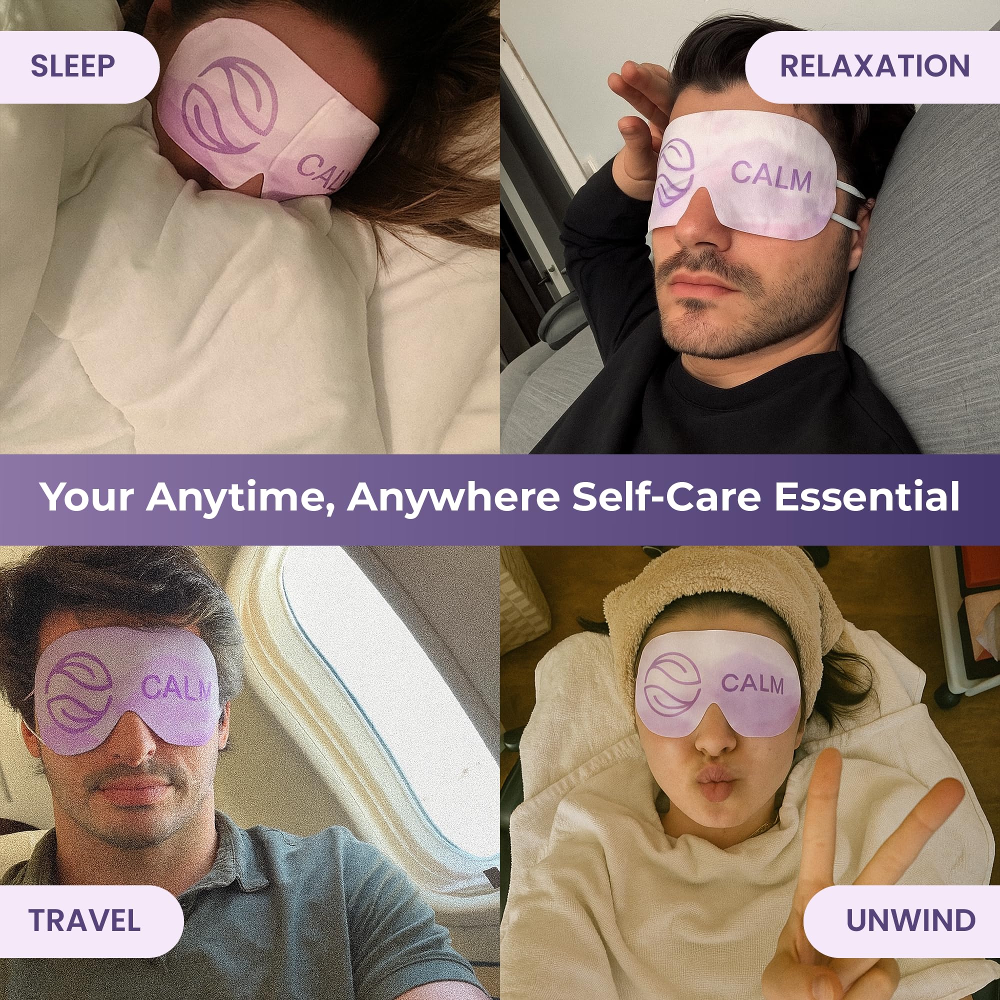 Body Restore masque yeux camomille, chaleur réconfortante après une longue journée.