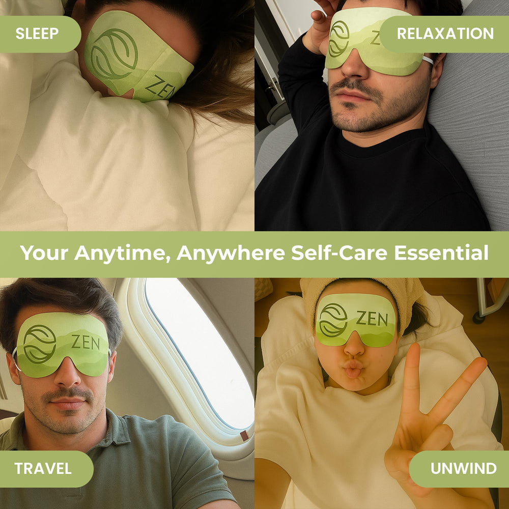 Body Restore masque yeux chauffant ambiance nocturne pour le repos