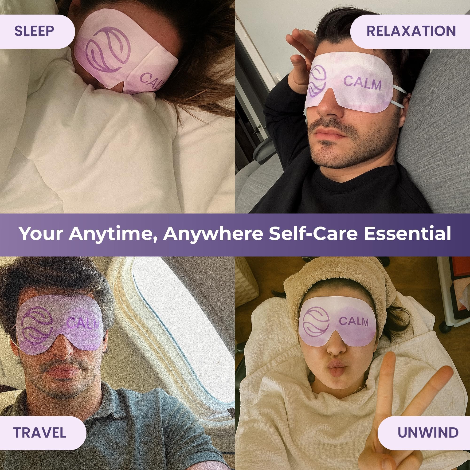 Body Restore pack 5 masques lavande, cadeau idéal pour elle et lui