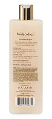 Bodycology Sucre Toasté: application en mousse douce sur la peau