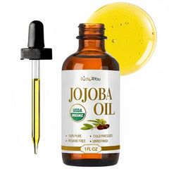 BodyJ4You huile jojoba biologique pur visage pour hydrater la peau en douceur