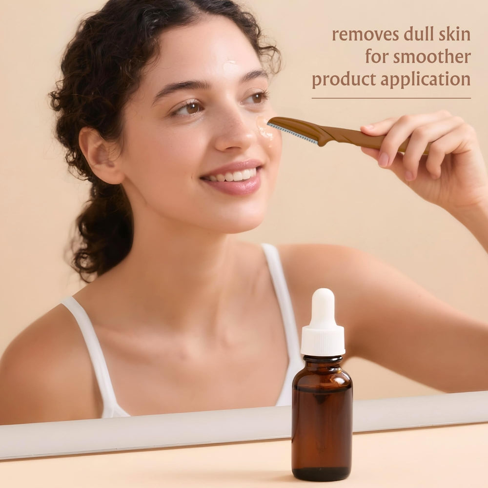 BodyJ4You rasoir dermaplaning sourcils, épilation douce et définie