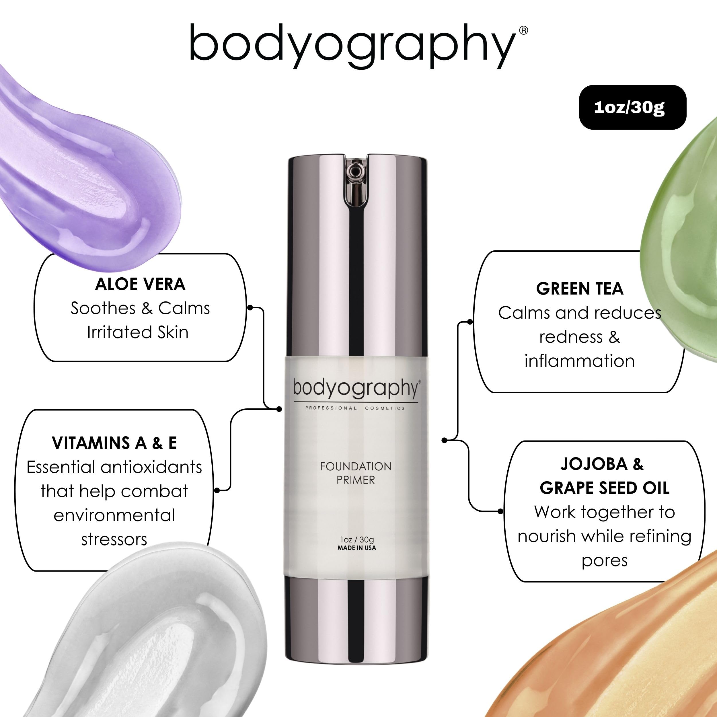 Préparation visage Bodyography: étape idéale avant le maquillage quotidien