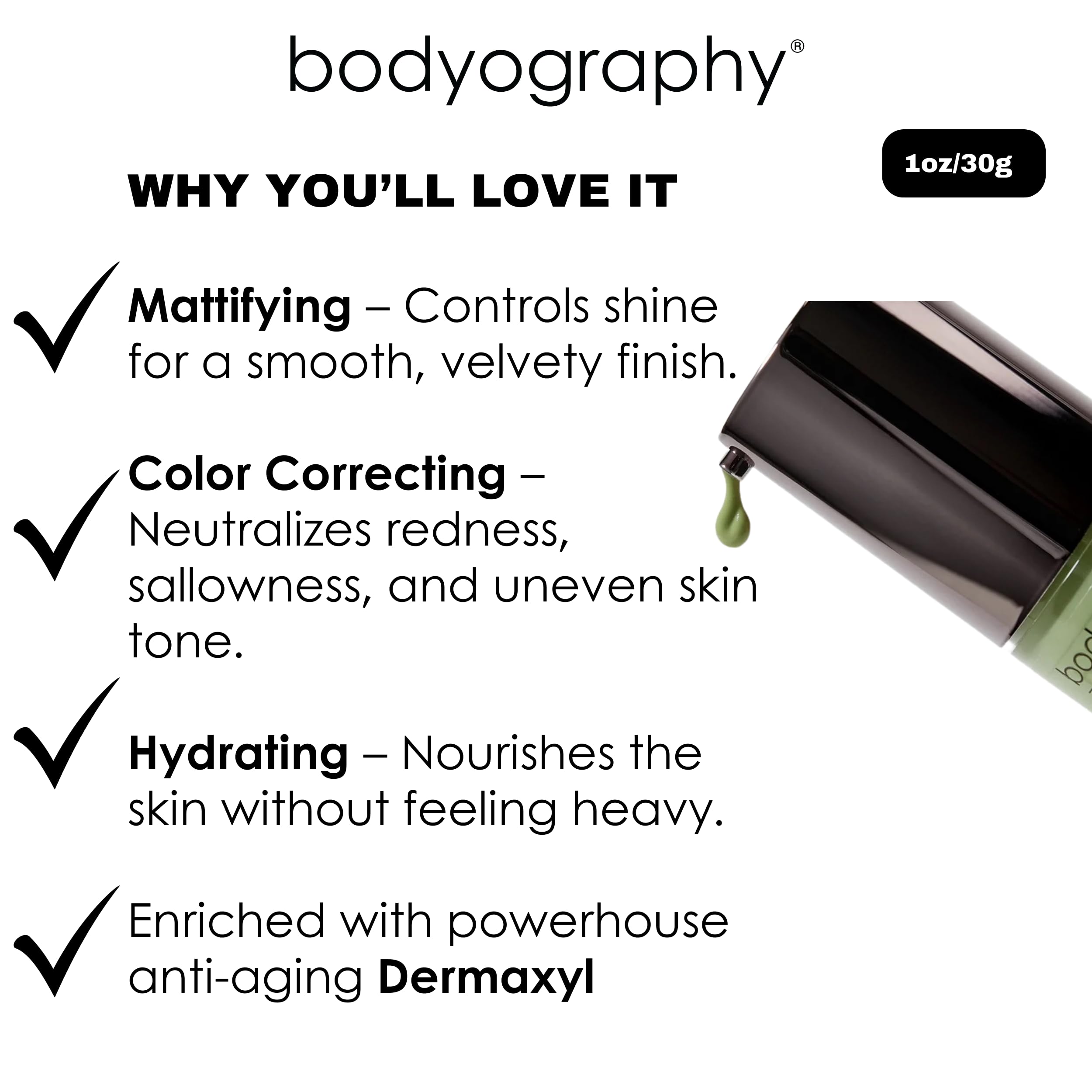 Vitamine E et A Bodyography: soin léger et nourrissant pour la peau