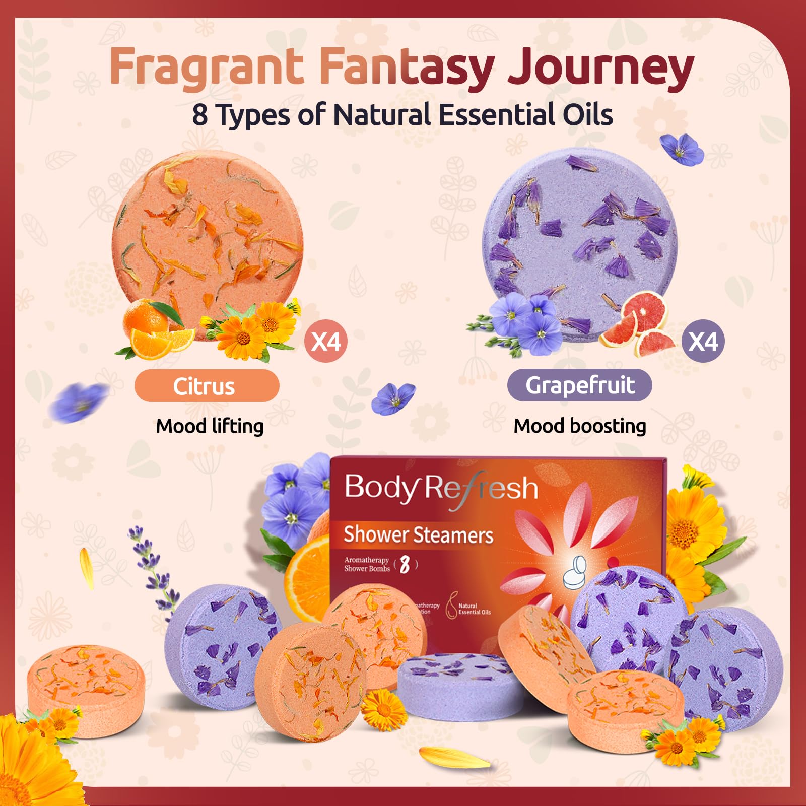 BodyRefresh kit cadeau femme, emballage élégant et soin personnel