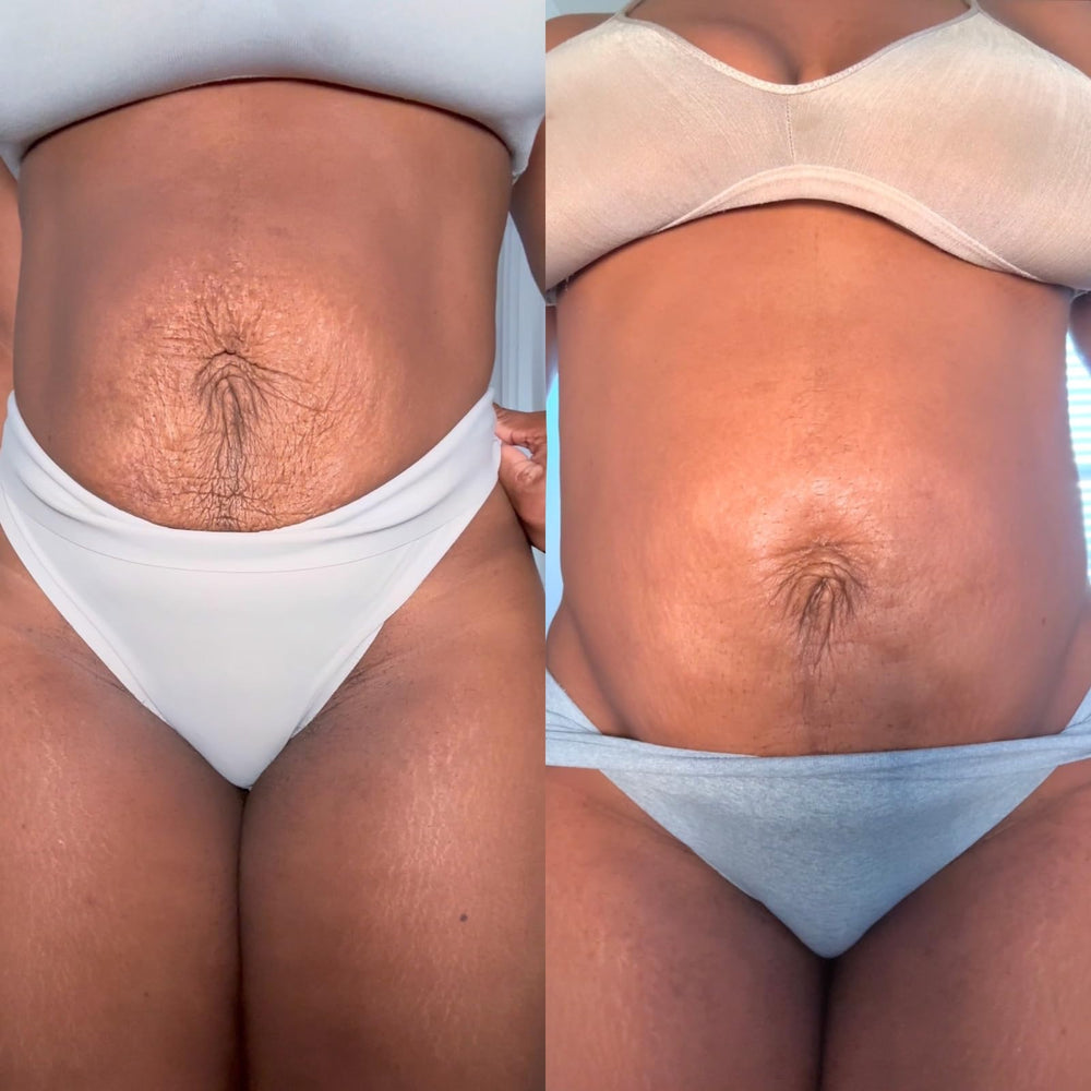 Application douce de Bodystry Rose Oil Butter, hydratation rapide assurée.