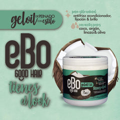 BOÉ COSMETICS Ebo GelOil, définition des boucles et contrôle des frisottis.