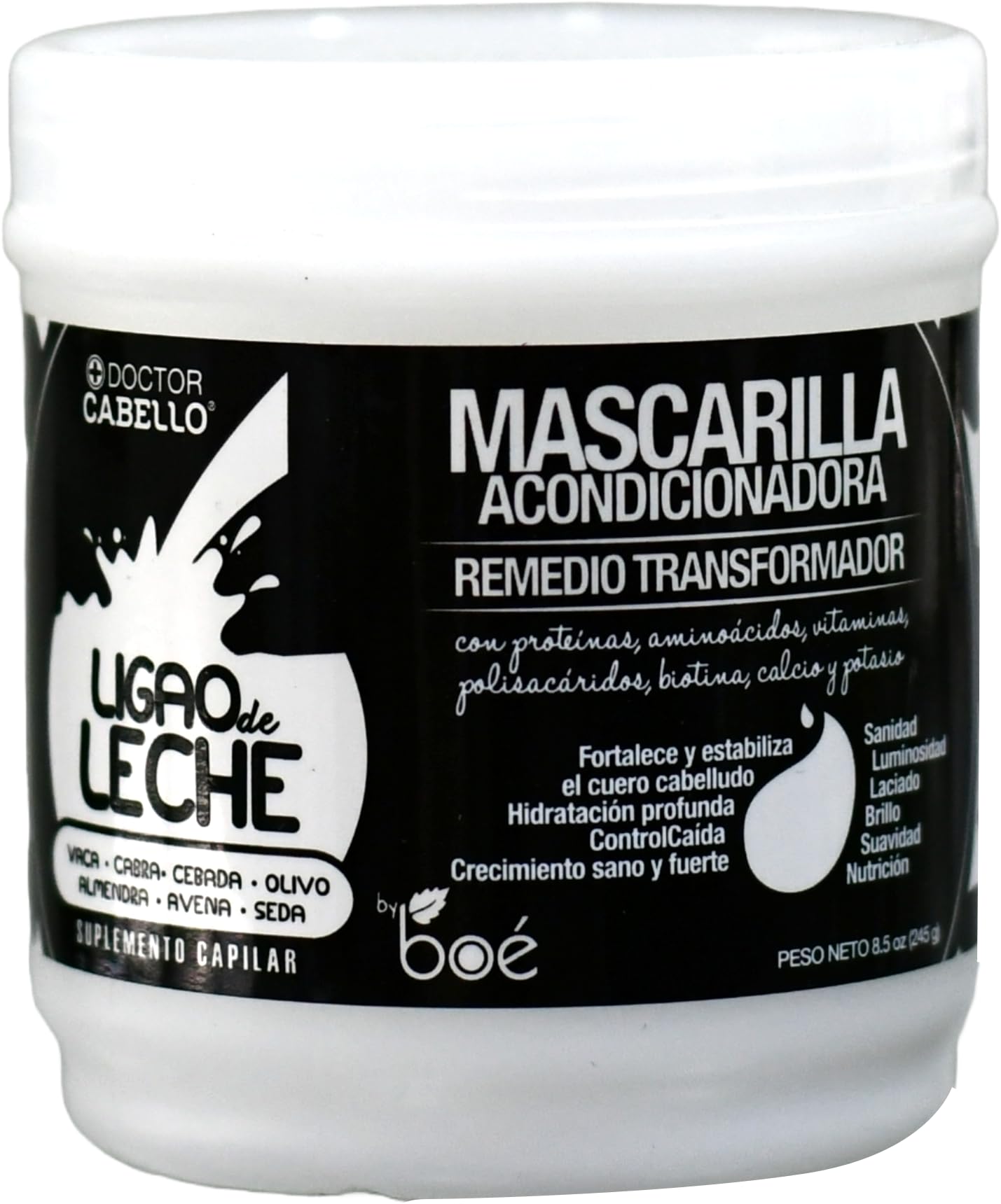BOÉ COSMETICS Emballage Ligao de Leche, kit élégant et pratique.