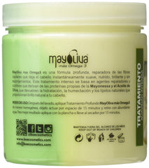 BOÉ COSMETICS Mayoliva : texture crémeuse visible, application douce sur les longueurs.