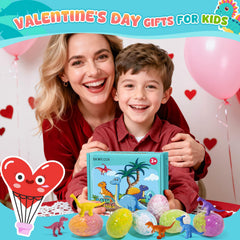 Bofuoos Bombe Bain Dinosaure, couleurs vives pour eau ludique.