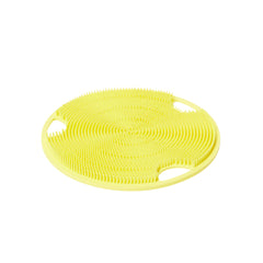 Boie USA Scrubber adhère au mur pour un rangement rapide.