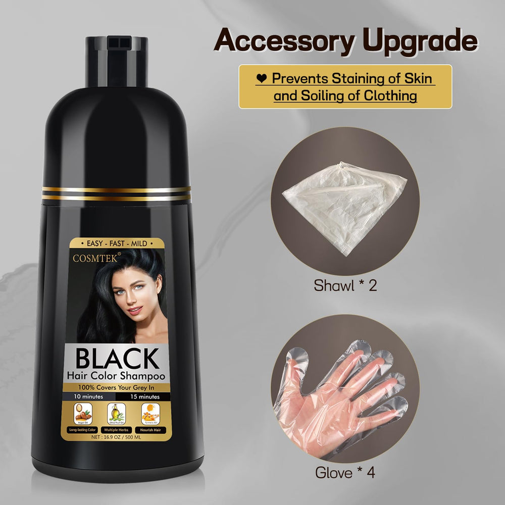 BOJICA cheveux gris apres usage avec brillance et uniformité
