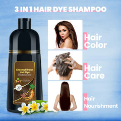 BoJICA ingrédients argan olive ginseng nourrissants pour cheveux.
