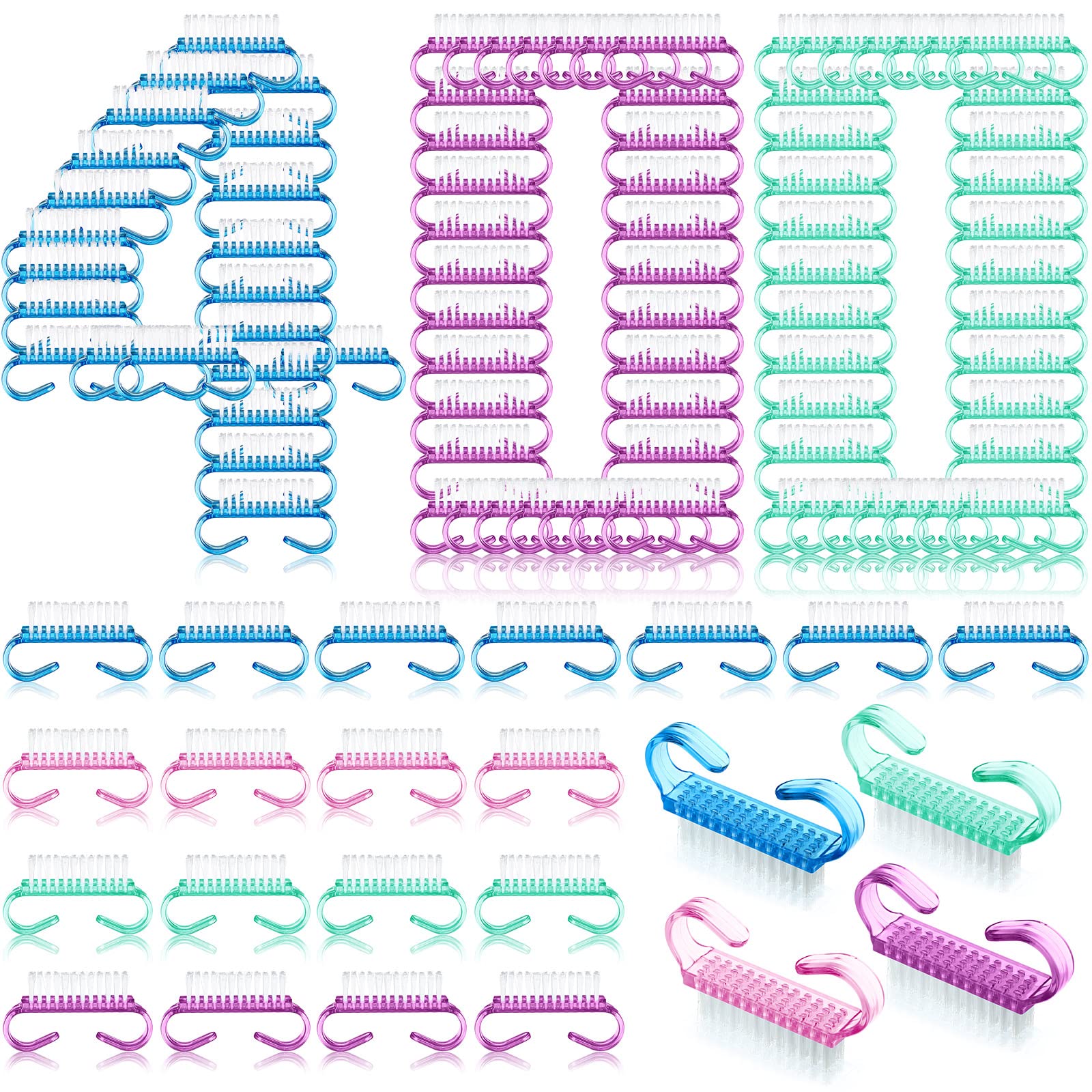 Bokon: brosse ongles avec manche grip ergonomique pour une prise en main sûre.