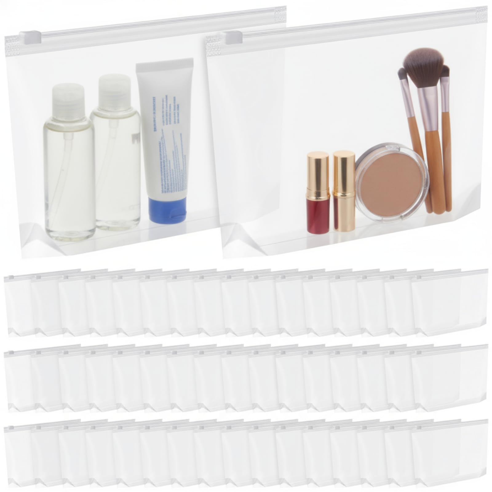 Sacs Bokon transparents pour l'organisation des bagages.